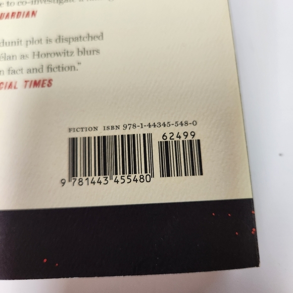 The Word is Murder: A Novel Book Anthony Horowitz New - Picture 4 of 4